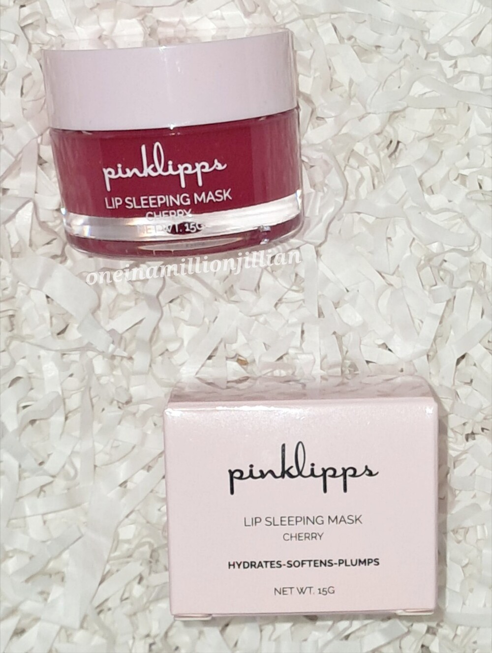 Pinklipps Lip Sleeping Mask - Hydrating Overnight Treatment - Cherry